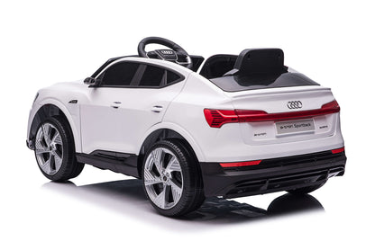 PINGÜE® Montable Eléctrico Niños AUDI® E-Tron Sportback Licencia Oficial | Control Remoto 2.4 GHz | Batería 12V 4.5AH |8 Km/h | 2 Motores 390 |Luces LED, Música, Radio