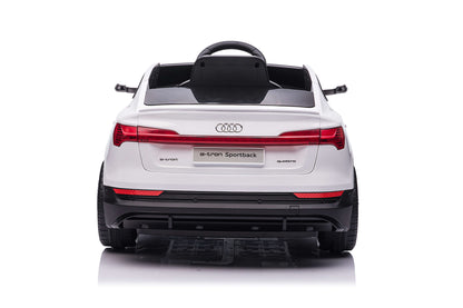 PINGÜE® Montable Eléctrico Niños AUDI® E-Tron Sportback Licencia Oficial | Control Remoto 2.4 GHz | Batería 12V 4.5AH |8 Km/h | 2 Motores 390 |Luces LED, Música, Radio