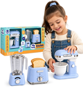 PINGÜE® Role Play Set de Cocina TRENDY de 3 Piezas Azul Pastel