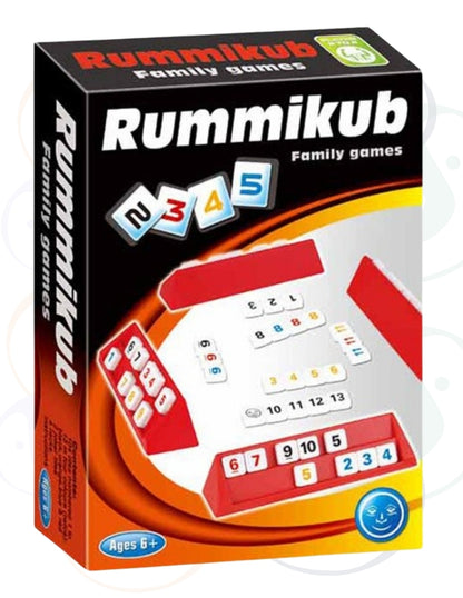PINGÜE® Games STEM | Rummikub | Juego de Mesa Rummy Clásico y Familiar para 4 Jugadores (+8 años) | Juegos Mesa para toda la familia