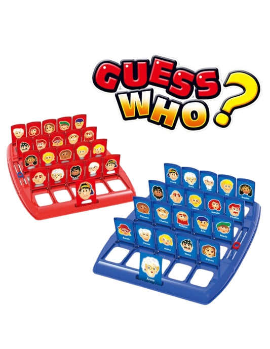 PINGÜE® Games | Juego de Mesa Familiar GUESS WHO | Adivina Quién es el Personaje | Juegos de Mesa para toda la Familia