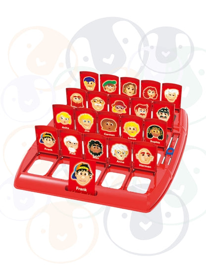PINGÜE® Games | Juego de Mesa Familiar GUESS WHO | Adivina Quién es el Personaje | Juegos de Mesa para toda la Familia