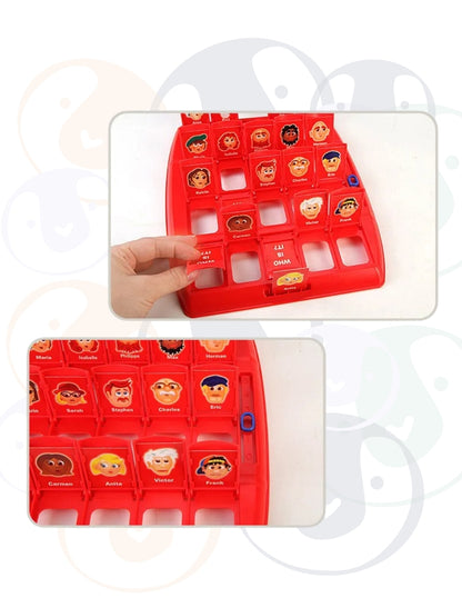 PINGÜE® Games | Juego de Mesa Familiar GUESS WHO | Adivina Quién es el Personaje | Juegos de Mesa para toda la Familia