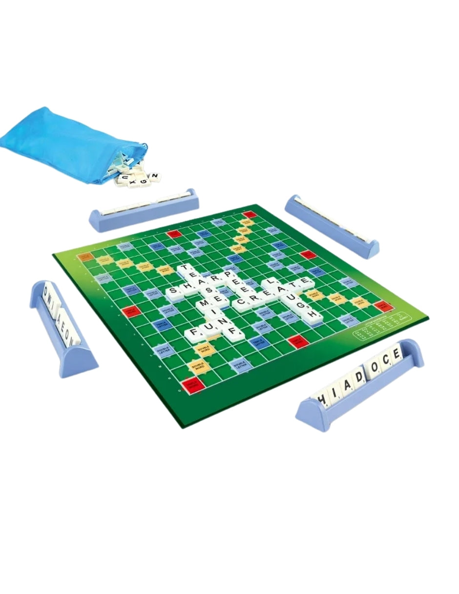 PINGÜE® Games STEM | Juego de Palabras Crossword SCRABBLE | Puzzle Game | Juegos de Mesa para toda la Familia