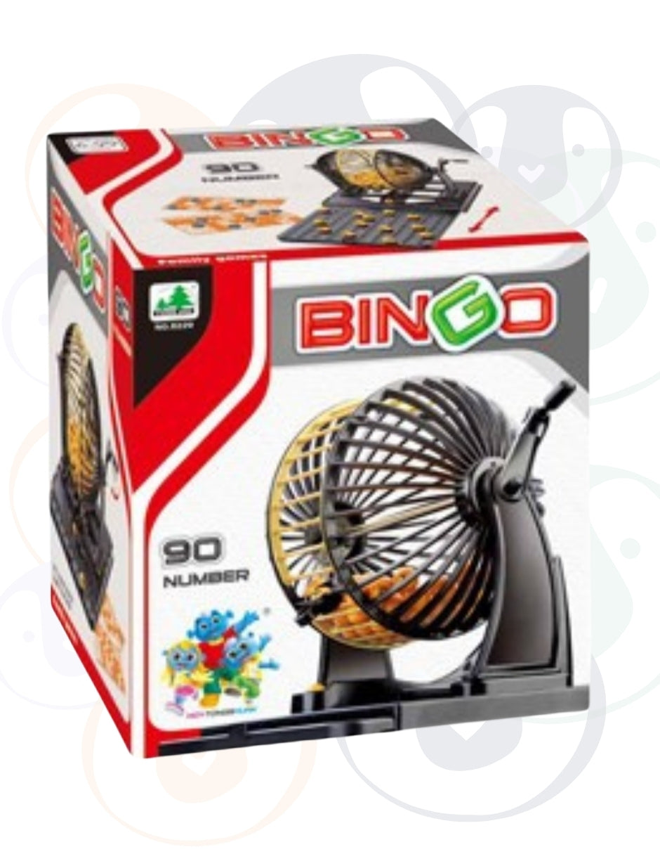 PINGÜE® Games | Juego de Mesa BINGO, Tómbola con 90 Números y 24 Cartas. Juegos Mesa | Juegos de Mesa para toda la Familia