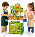 PINGÜE® Role Play Cocina Infantil Mini Chef +53 Piezas Azul Menta