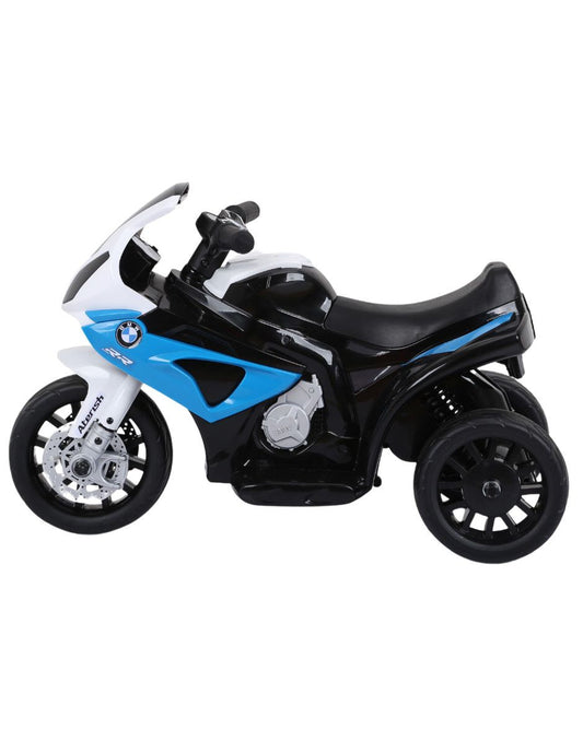 PINGÜE® Motocicleta Montable Eléctrica para Niños BMW® S1000 RR - Licencia Oficial | Batería 6V, Faros LED, Música, Pedal, Suspensión de Resorte | 3 Ruedas |