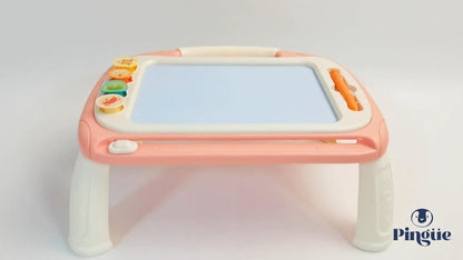 PINGÜE® Bebés | Mesa de dibujo y pintura para bebé | Mesa de actividades multifuncional y didáctica.