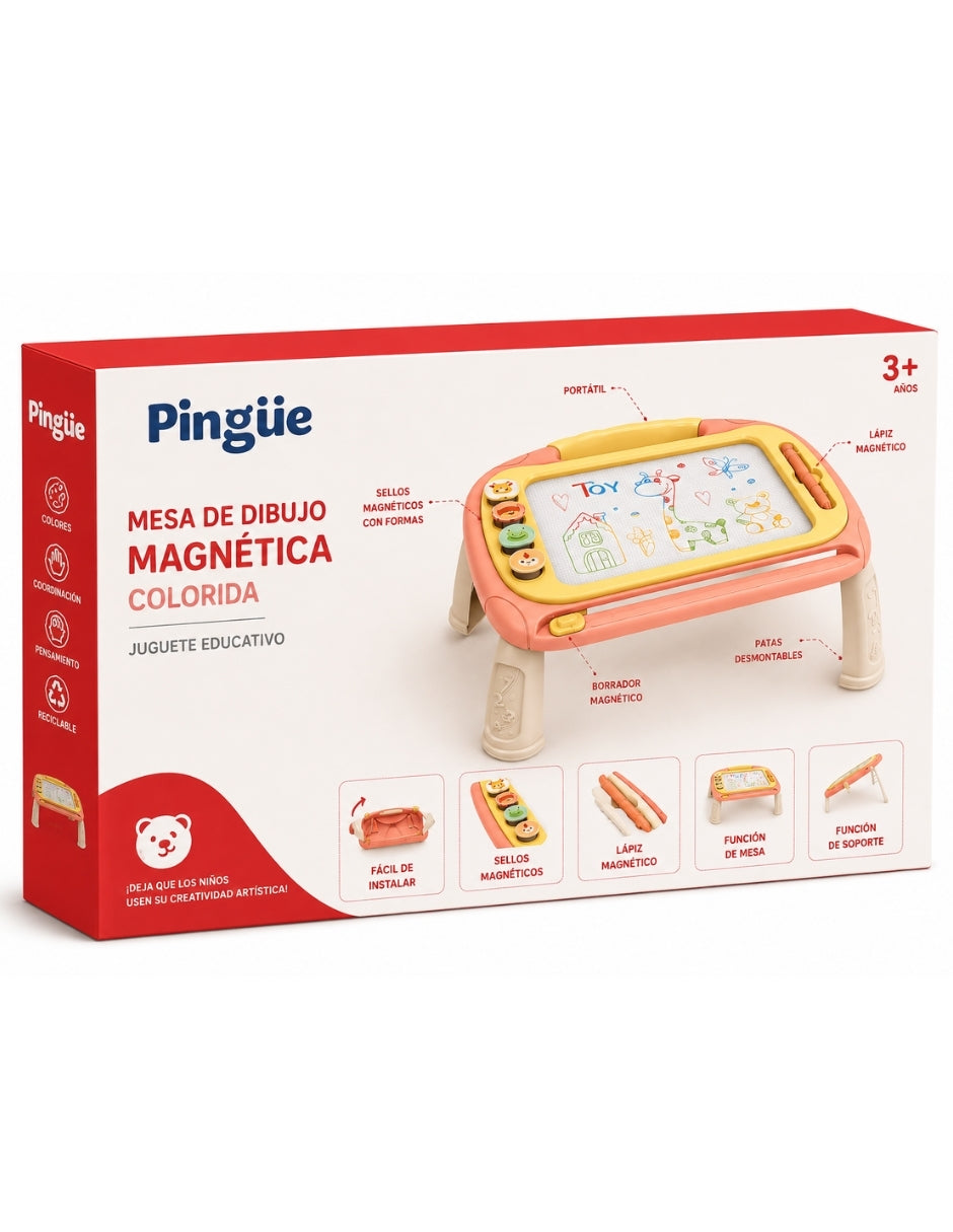 PINGÜE® Bebés Mesa de Dibujo y Actividades Multifuncional