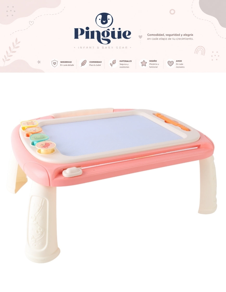PINGÜE® Bebés Mesa de Dibujo y Actividades Multifuncional
