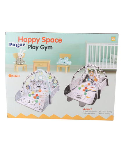 PINGÜE® Bebés | Corral, gimnasio y tapete de juego 4 en 1 para bebé | Modelo Ocean Ball, con alberca de pelotas y actividades interactivas.