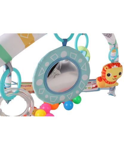 PINGÜE® Bebés | Gimnasio para bebé con alberca de pelotas y corral | Tapete de juegos para estimulación temprana.