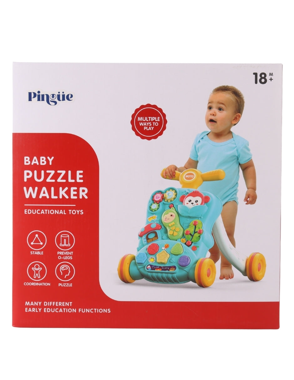 PINGÜE® Bebés | Andadera para bebé musical multifuncional para el aprendizaje del bebé | Centro de actividades interactivo con sonidos y luces.