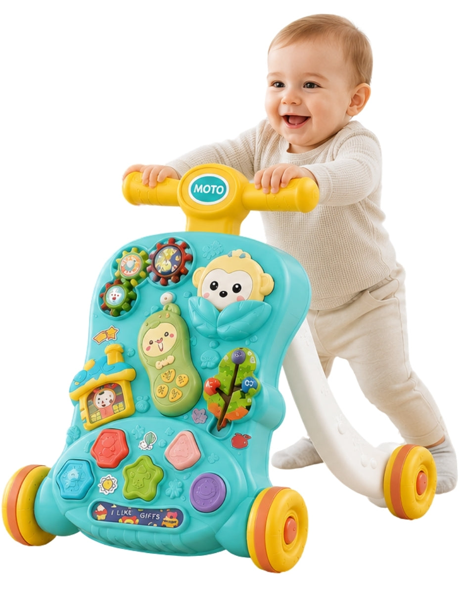 PINGÜE® Bebés Andadera Musical Multifuncional con Luces y Sonidos