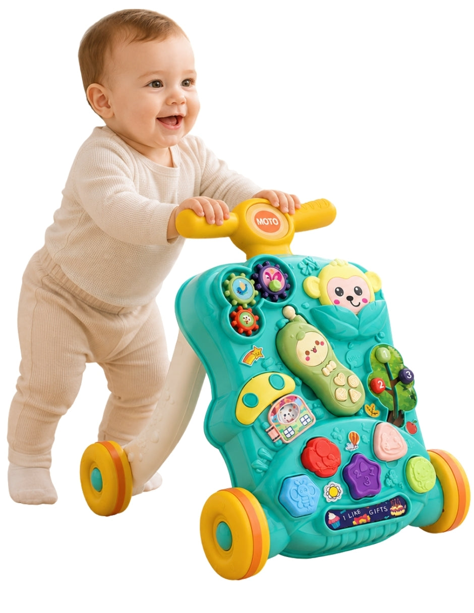 PINGÜE® Bebés Andadera Musical Multifuncional con Luces y Sonidos