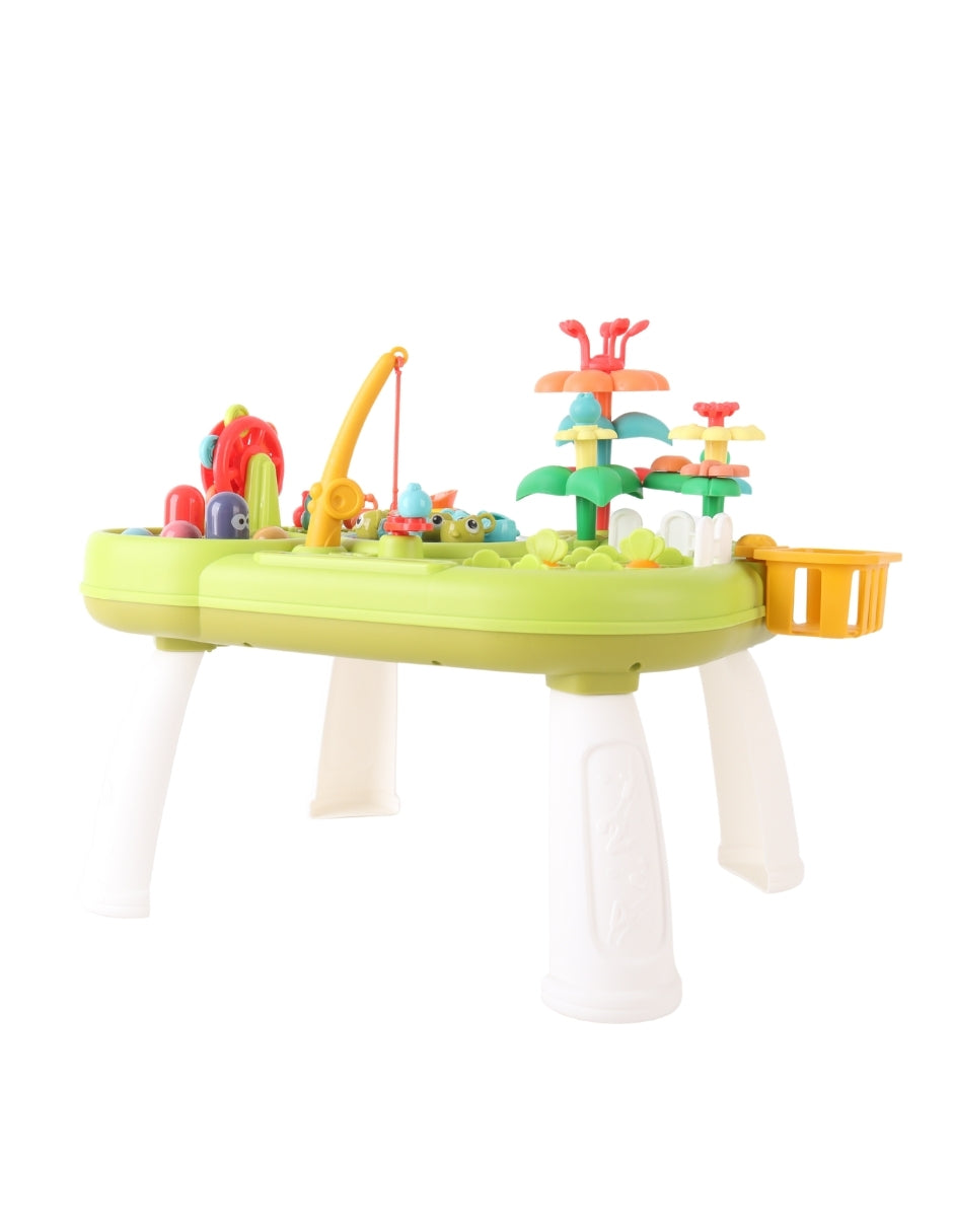 PINGÜE® Bebés | Mesa de actividades educativa para bebé | Juego de mesa Montessori con aprendizaje STEM.