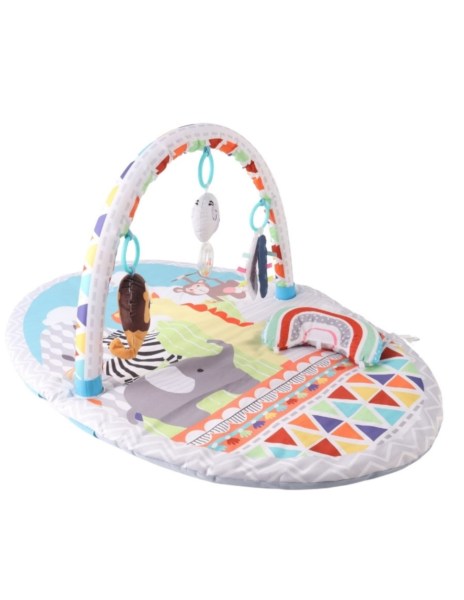 PINGÜE® Bebés | Tapete y gimnasio de juego para bebé con actividades y colchón acolchado | Centro de desarrollo y estimulación temprana.