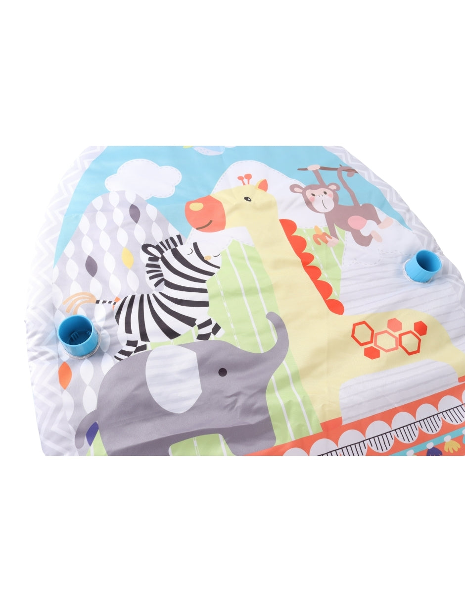 PINGÜE® Bebés | Tapete y gimnasio de juego para bebé con actividades y colchón acolchado | Centro de desarrollo y estimulación temprana.