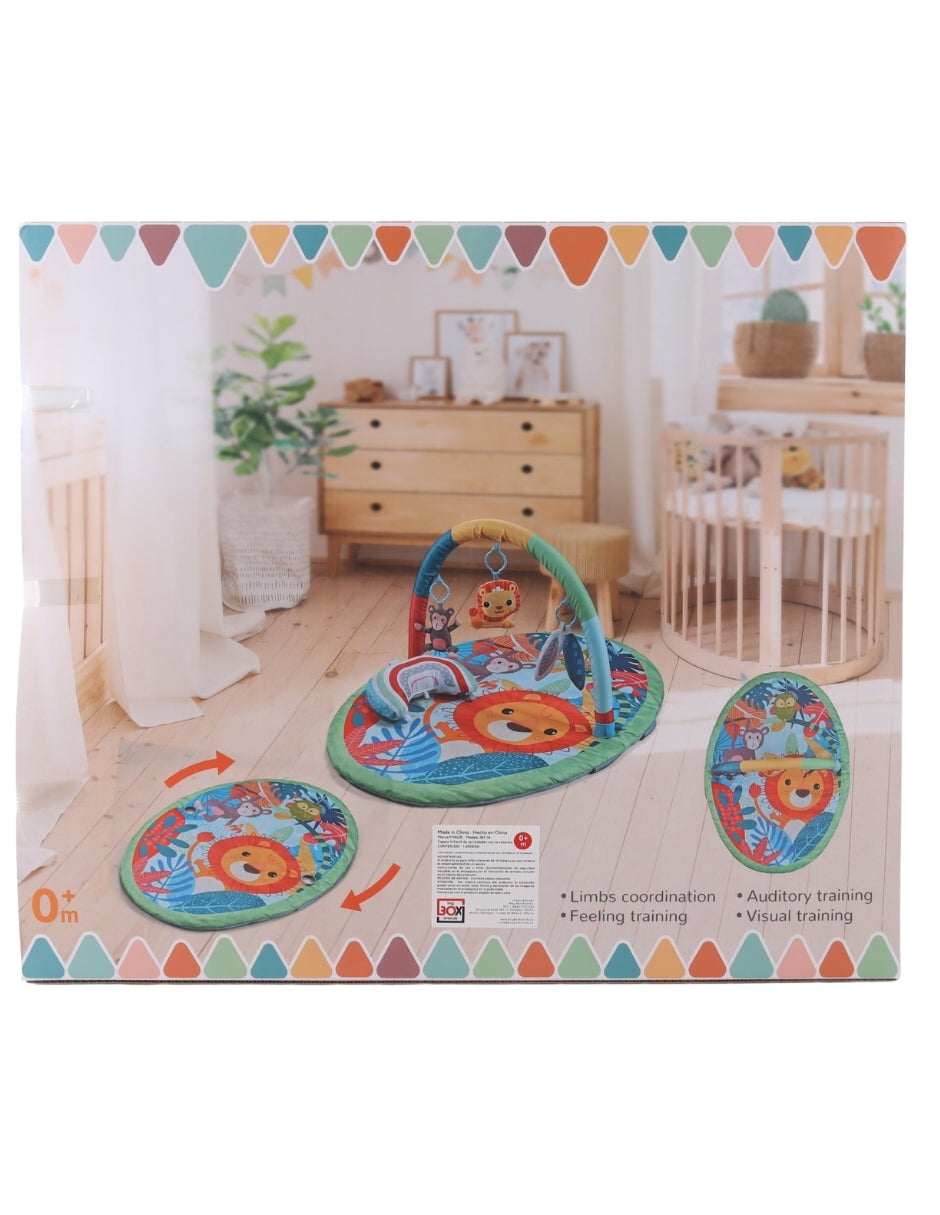 PINGÜE® Bebés | Tapete y gimnasio de juego para bebé con actividades y colchón acolchado | Centro de desarrollo y estimulación temprana.