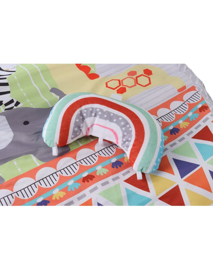 PINGÜE® Bebés | Tapete y gimnasio de juego para bebé con actividades y colchón acolchado | Centro de desarrollo y estimulación temprana.