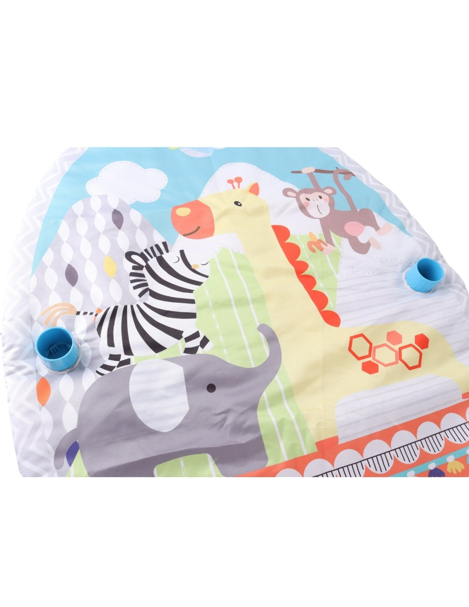 PINGÜE® Bebés | Tapete y gimnasio de juego para bebé con actividades y colchón acolchado | Centro de desarrollo y estimulación temprana.