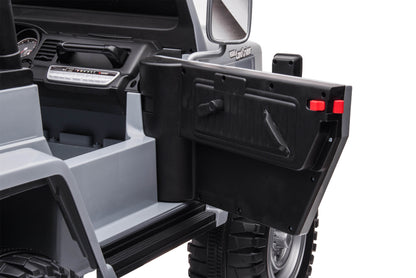 PINGÜE® Montable Eléctrico Toyota FJ-40 | Control Remoto 2.4 GHz | Batería 12V 7AH |8 Km/h | 2 Motores 550 |Luces LED, Música, Radio