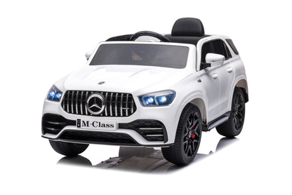 PINGÜE® Montable Eléctrico Niños Mercedes Benz® GLE 53 AMG - Licencia Oficial | Control Remoto 2.4 GHz, 12V, Luces LED, Música, Radio | 2 Motores 25W