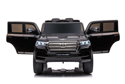 PINGÜE® Montable Eléctrico para Niños Toyota® Land Cruiser® GXR - Licencia Oficial | Control Remoto 2.4 GHz, 24V, Luces LED, Radio, Música | 2 Motores
