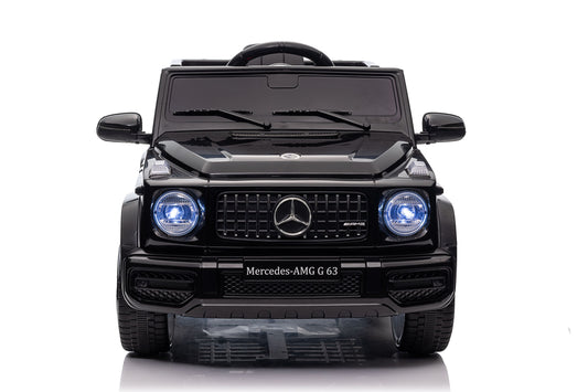 PINGÜE® Montable Eléctrico Niños Mercedes Benz® AMG G63 - Licencia Oficial | Control Remoto 2.4 GHz | Batería 12V 4.5AH |8 Km/h | 2 Motores 20W |Luces LED, Música, Radio|