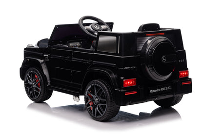 PINGÜE® Montable Eléctrico Niños Mercedes Benz® AMG G63 - Licencia Oficial | Control Remoto 2.4 GHz | Batería 12V 4.5AH |8 Km/h | 2 Motores 20W |Luces LED, Música, Radio|