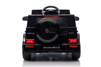PINGÜE® Montable Eléctrico Niños Mercedes Benz® AMG G63 - Licencia Oficial | Control Remoto 2.4 GHz | Batería 12V 4.5AH |8 Km/h | 2 Motores 20W |Luces LED, Música, Radio|
