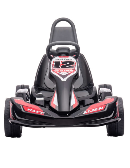 PINGÜE® Montable Eléctrico Niños Tipo Go-Kart | Control Remoto 2.4 GHz | Batería 12V 7AH |8 Km/h | 2 Motores 35W |Luces LED, Música, Radio|