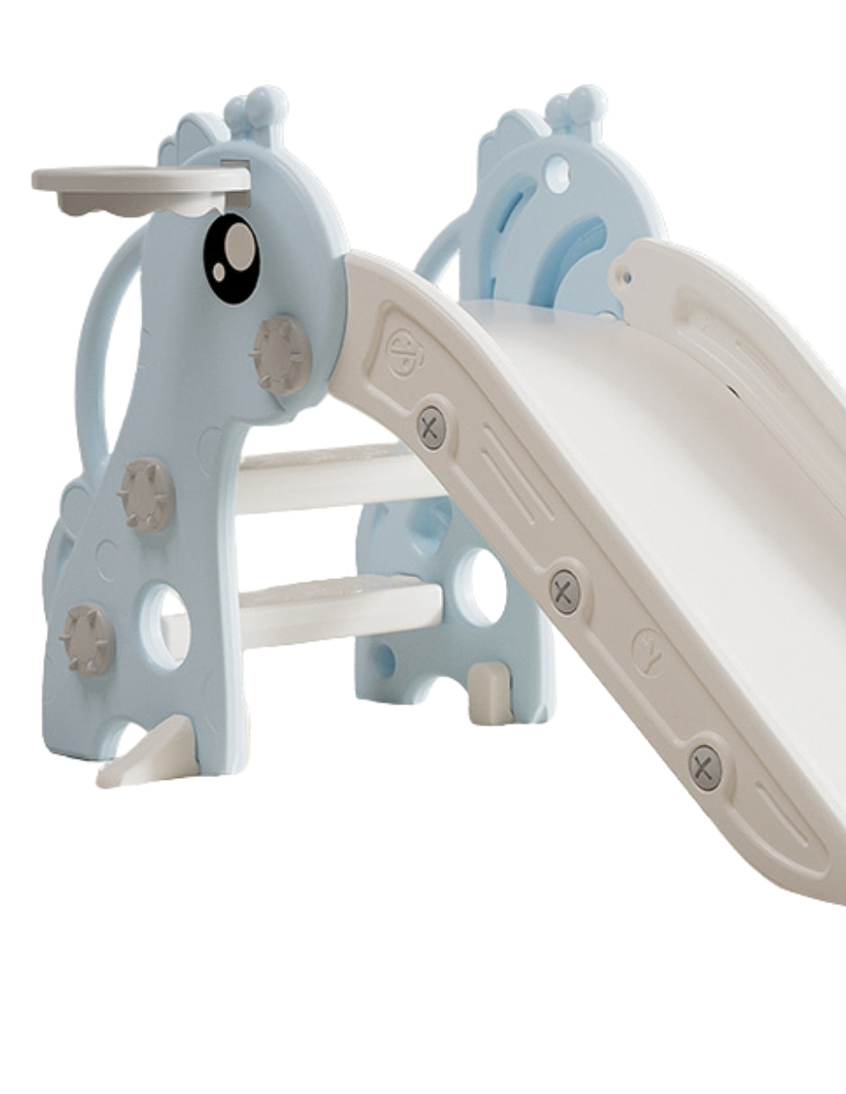 PINGÜE® In-Outdoors | Resbaladilla infantil para bebé | Tobogán Plegable para Niños Pequeños | Modelo Jirafa | Parque Infantil para interior y exterior | Tamaño 97 x 51 x 55 cm