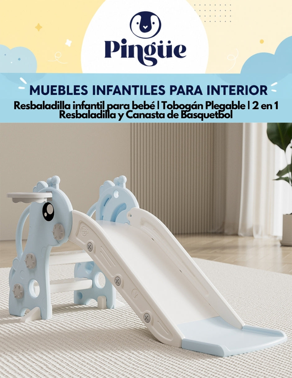 PINGÜE® Outdoors Resbaladilla Infantil Plegable Jirafa 97 cm