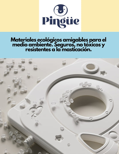 PINGÜE® In-Outdoors | Parque Multijuegos para interiores 2 en 1 | Resbaladilla y Columpio | Parque infantil interior y exterior| Juguetes para Niños | Fabricado con HDPE | Tamaño 200 x 150 x 96 cm