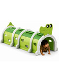 PINGÜE® In-Outdoors | Túnel de juego de para niños modulable de 1.50Mts | Escalada y Arrastre | Interior y exterior | 3 Secciones multicolor | Fabricado con HDPE | Tamaño 150 x 56 x 92 cm
