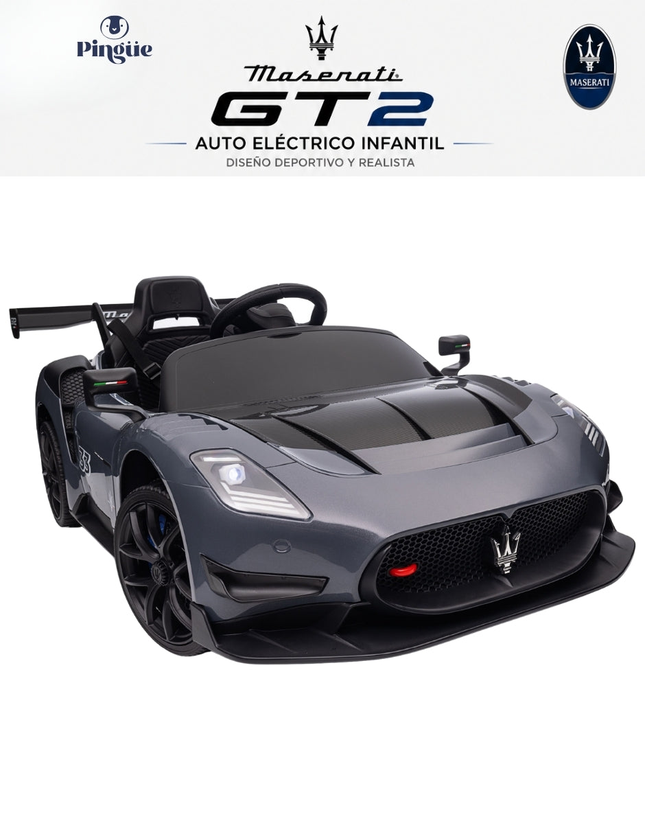 PINGÜE® Maserati® GT2 Montable Eléctrico 12V con Control Remoto