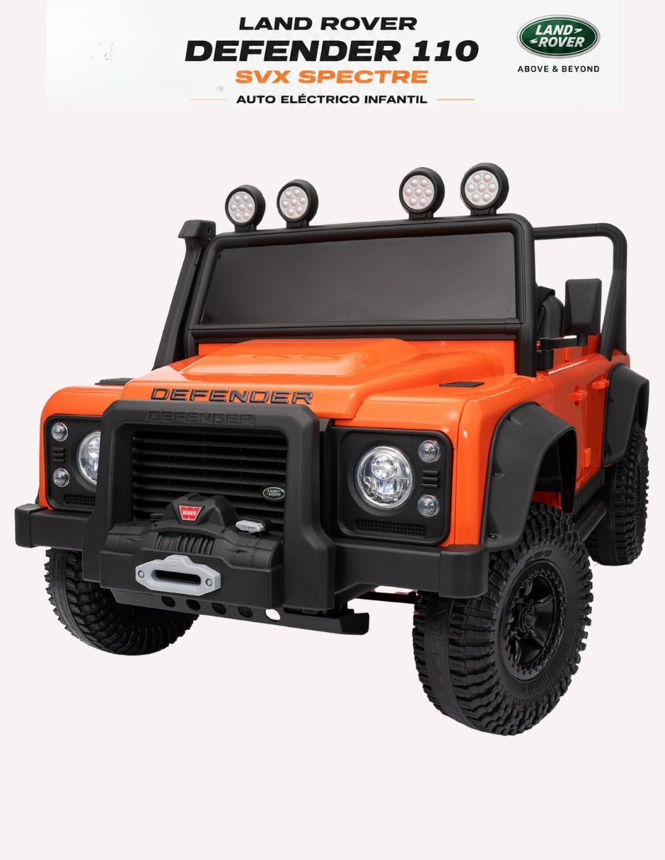PINGÜE® Land Rover® Defender 110 SVX Montable Eléctrico 12V con Control Remoto