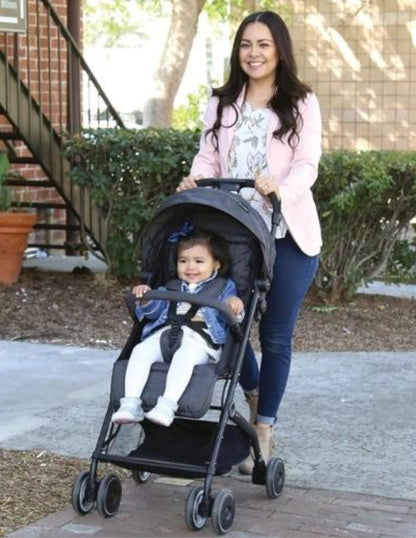 Carriola Ultra Compacta BabyTrend® Jetaway Compact Stroller | Segura | Plegado Fácil | Transporte Sencillo
