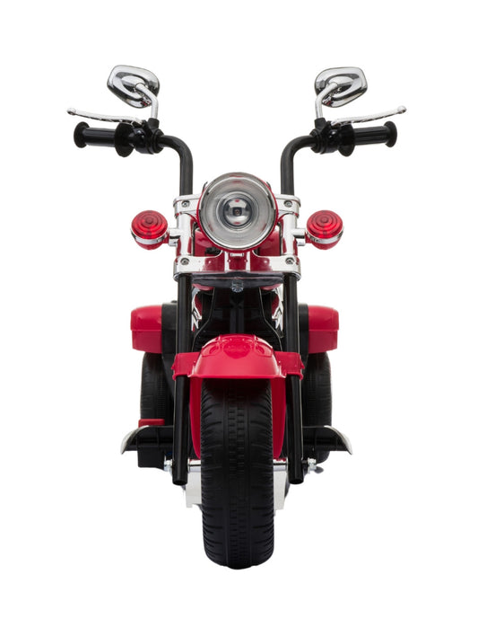PINGÜE® Motocicleta Eléctrica Estilo Chopper Harley Davidson | Batería 6V, Avance/Atrás, Ruedas Traseras Motorizadas | Seguro y Divertido | ATV/Todo Terreno