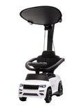 PINGÜE® Auto Montable 3 en 1 Jeep® Grand Cherokee® Licencia Oficial | Modo Empujar, Carriola y Montable | Toldo, Asa, Soporte para Tazas, Claxon | Almacenamiento Bajo Asiento | Para Niños Pequeños