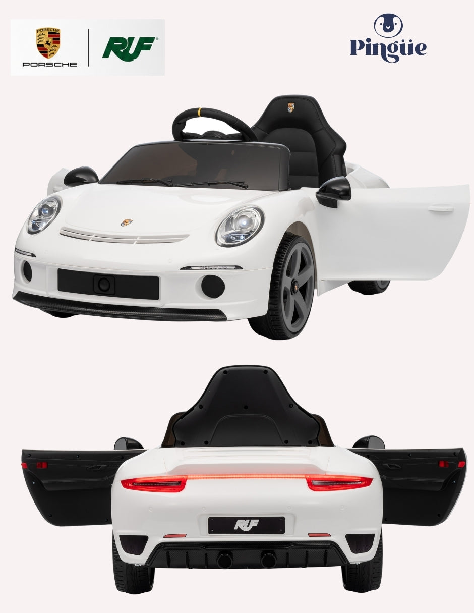 PINGÜE® Porsche® RUF GT Montable Eléctrico 12V con Control Remoto