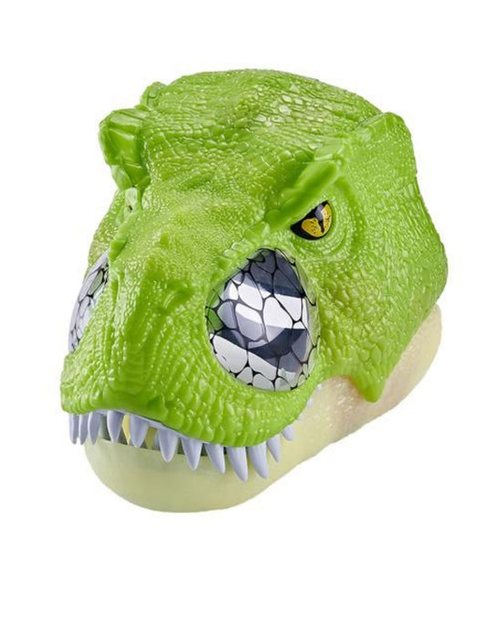 PINGÜE® Dino Jurassic World | Máscara Dinosaurio T-Rex Fluorescente  | Juguete de Disfraces para Niños | Juguetes Niños y Niñas | Roleplay
