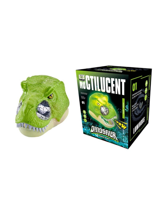 PINGÜE® Dino Jurassic World | Máscara Dinosaurio T-Rex Fluorescente  | Juguete de Disfraces para Niños | Juguetes Niños y Niñas | Roleplay