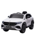 PINGÜE® Montable Eléctrico para Niños| Mercedes-Benz® EQA 250 Licencia Oficial | Control Remoto 2.4Ghz | Batería 12V 4.5AH | USB Música Radio Luz LED | 2 Motor 25W | WHITE