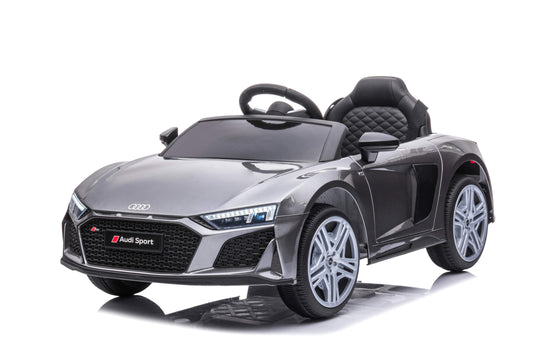 PINGÜE® Montable Eléctrico Audi® R8 Spyder - Licencia Oficial | Control Remoto 2.4 GHz | Batería 12V 4.5AH |8 Km/h | 2 Motores 390 |Luces LED, Música, Radio|