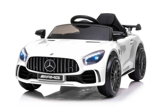 PINGÜE® Montable Eléctrico Niños Mercedes Benz® GT R - Licencia Oficial | Control Remoto 2.4 GHz | Batería 12V 4.5AH |8 Km/h | 2 Motores 380 |Luces LED, Música, Radio|